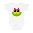 thumbnail image 1 of Inktastic Frog Face girl Girls Baby Bodysuit, 1 of 5