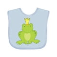 thumbnail image 1 of Inktastic Frog Prince Boys or Girls Baby Bib, 1 of 4