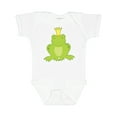 thumbnail image 1 of Inktastic Frog Prince Boys or Girls Baby Bodysuit, 1 of 5