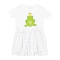 thumbnail image 1 of Inktastic Frog Prince Girls Toddler Dress, 1 of 5