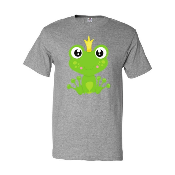 Inktastic Frog Prince, Green Frog, Frog With A Crown T-Shirt