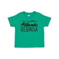 thumbnail image 1 of Inktastic From Atlanta Georgia in Black Distressed Text Boys or Girls Toddler T-Shirt, 1 of 5
