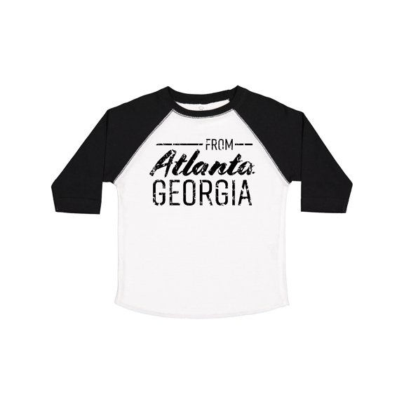 Inktastic From Atlanta Georgia in Black Distressed Text Boys or Girls Toddler T-Shirt