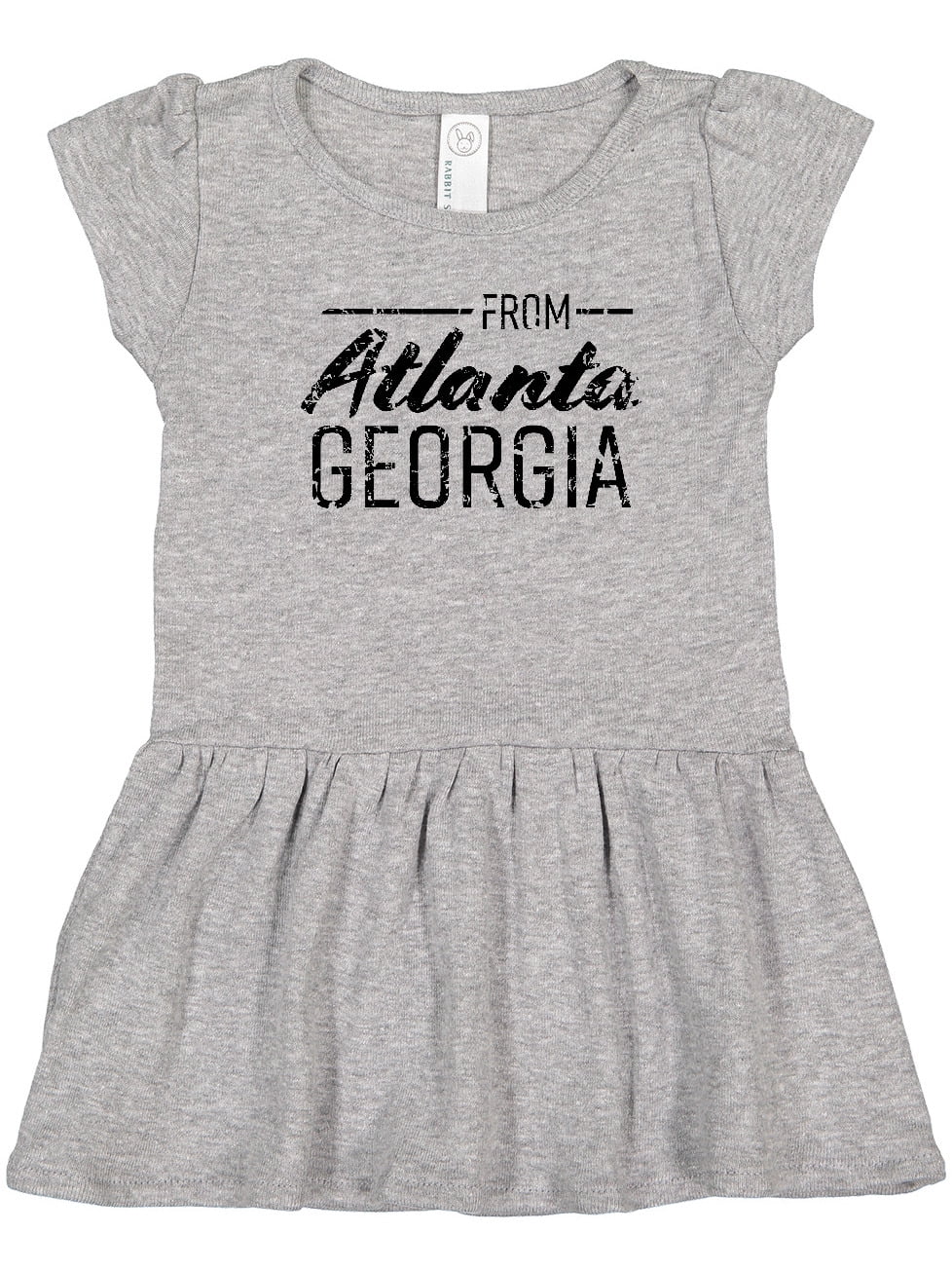 Inktastic From Atlanta Georgia in Black Distressed Text Girls Toddler Dress - Walmart.com Inktastic From Atlanta Georgia in Black Distressed Text Girls Toddler Dress - Walmart.com