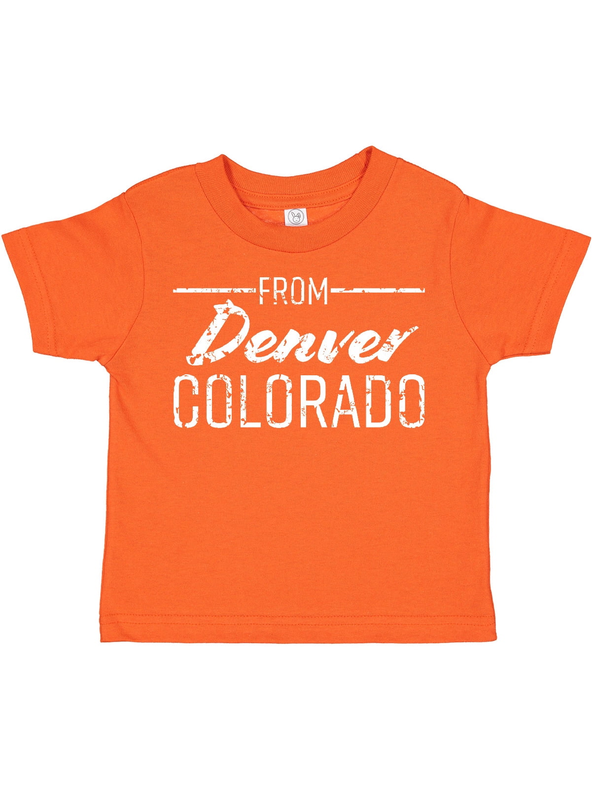 Inktastic From Denver Colorado in White Distressed Text Boys or Girls  Toddler T-Shirt - Walmart.com