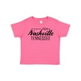 thumbnail image 1 of Inktastic From Nashville, Tennessee- State Capital Distressed Text Boys or Girls Toddler T-Shirt, 1 of 5