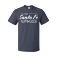 thumbnail image 1 of Inktastic From Santa Fe New Mexico in White Distressed Text T-Shirt, 1 of 5