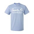 thumbnail image 1 of Inktastic From Santa Fe New Mexico in White Distressed Text T-Shirt, 1 of 5