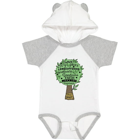Inktastic Fruit of the Spirit Bible Quote Boys or Girls Baby Bodysuit