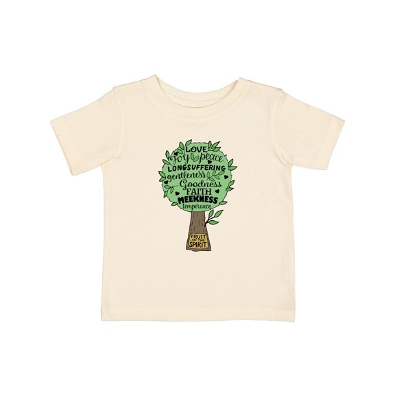 Inktastic Fruit of the Spirit Bible Quote Boys or Girls Baby T-Shirt