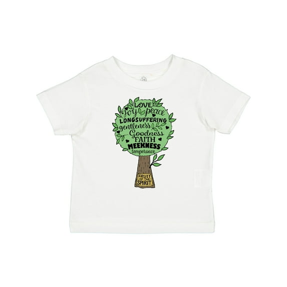 Inktastic Fruit of the Spirit Bible Quote Boys or Girls Toddler T-Shirt