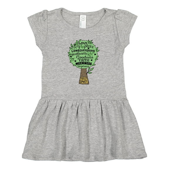 Inktastic Fruit of the Spirit Bible Quote Girls Toddler Dress