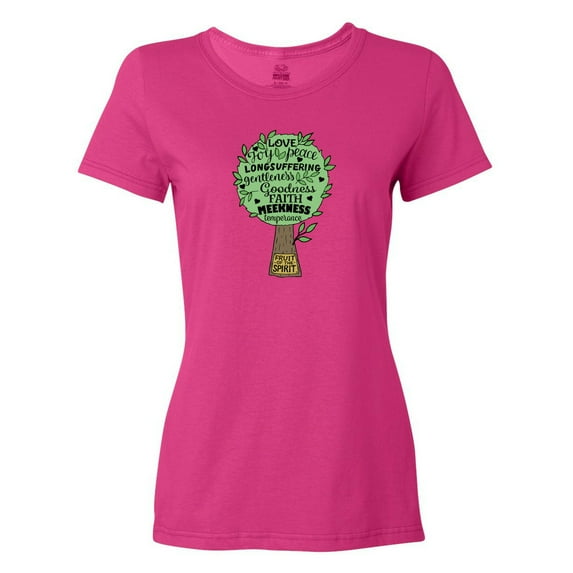 Inktastic Fruit of the Spirit Bible Quote Women's T-Shirt