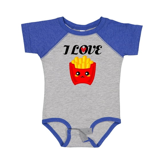 Inktastic Fry Lover I Love French Fries Boys or Girls Baby Bodysuit