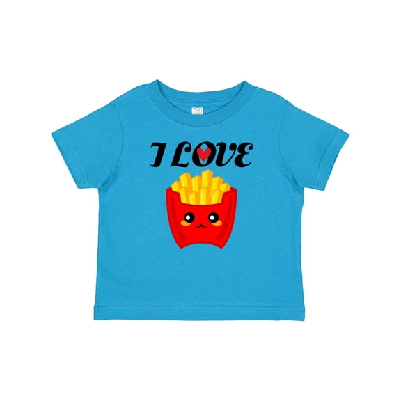 Inktastic Fry Lover I Love French Fries Boys or Girls Baby T-Shirt