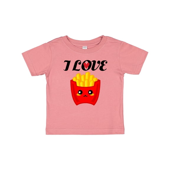 Inktastic Fry Lover I Love French Fries Boys or Girls Baby T-Shirt