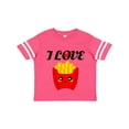thumbnail image 1 of Inktastic Fry Lover I Love French Fries Boys or Girls Toddler T-Shirt, 1 of 5