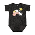 thumbnail image 1 of Inktastic Fun Farm Animals- Cow, Pig, Chick Boys or Girls Baby Bodysuit, 1 of 5
