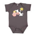 thumbnail image 1 of Inktastic Fun Farm Animals- Cow, Pig, Chick Boys or Girls Baby Bodysuit, 1 of 5