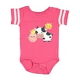 thumbnail image 1 of Inktastic Fun Farm Animals- Cow, Pig, Chick Boys or Girls Baby Bodysuit, 1 of 5