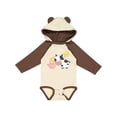 thumbnail image 1 of Inktastic Fun Farm Animals Cow, Pig, Chick Boys or Girls Long Sleeve Baby Bodysuit, 1 of 5