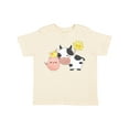 thumbnail image 1 of Inktastic Fun Farm Animals Cow, Pig, Chick Boys or Girls Toddler T-Shirt, 1 of 5
