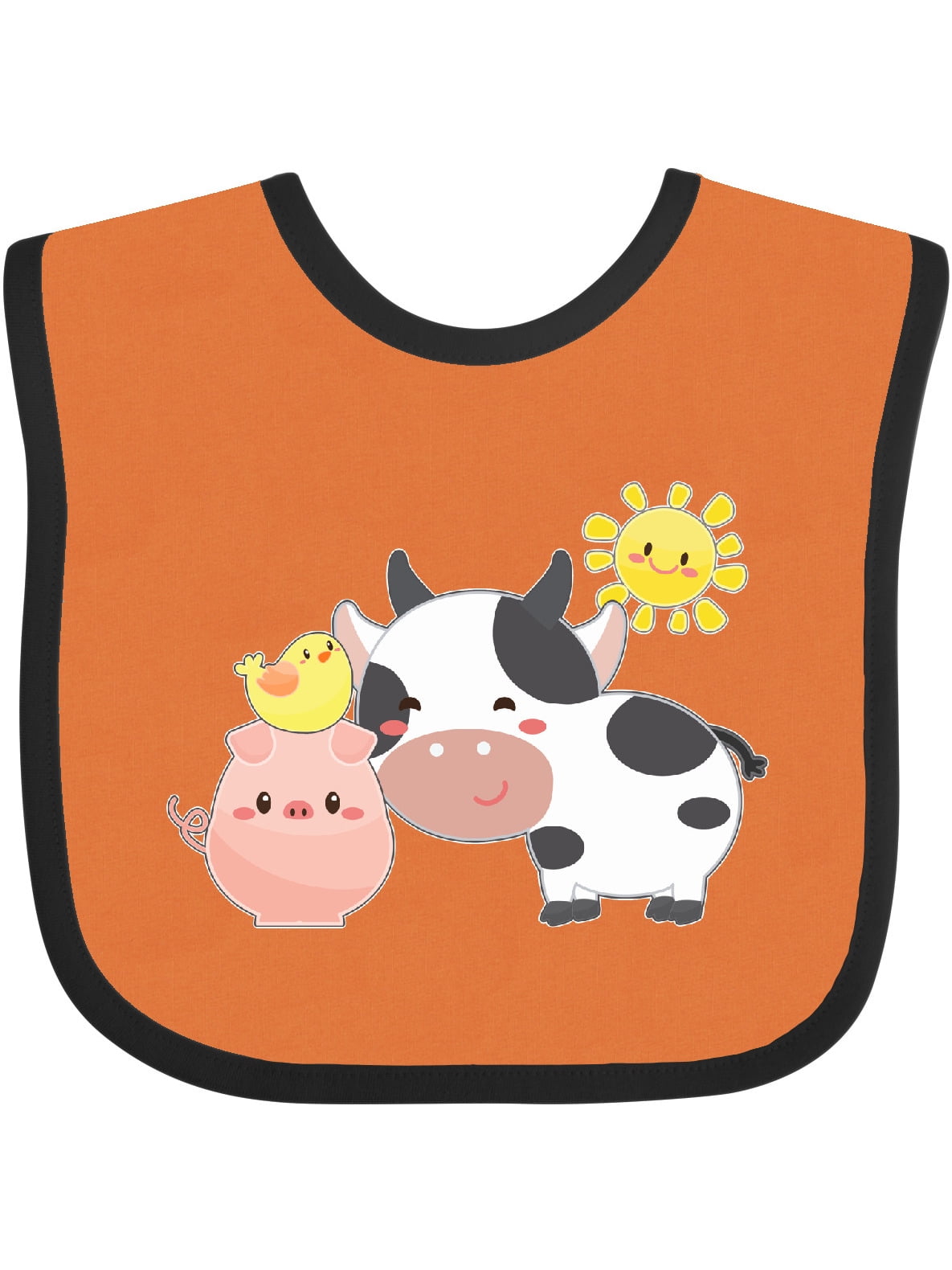 Inktastic Fun Farm Animals Cow, Pig, Chick Gift Baby Boy or Baby Girl