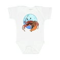 thumbnail image 1 of Inktastic Fun Fiddler Crab with Violin and Mustache Boys or Girls Baby Bodysuit, 1 of 5