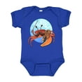 thumbnail image 1 of Inktastic Fun Fiddler Crab with Violin and Mustache Boys or Girls Baby Bodysuit, 1 of 5