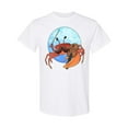 thumbnail image 1 of Inktastic Fun Fiddler Crab with Violin and Mustache T-Shirt, 1 of 5