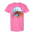 thumbnail image 1 of Inktastic Fun Fiddler Crab with Violin and Mustache T-Shirt, 1 of 5