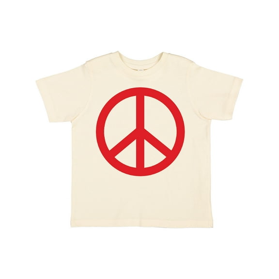 Inktastic Fun Red Peace Sign Boys or Girls Toddler T-Shirt