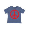thumbnail image 1 of Inktastic Fun Red Peace Sign Boys or Girls Toddler T-Shirt, 1 of 5