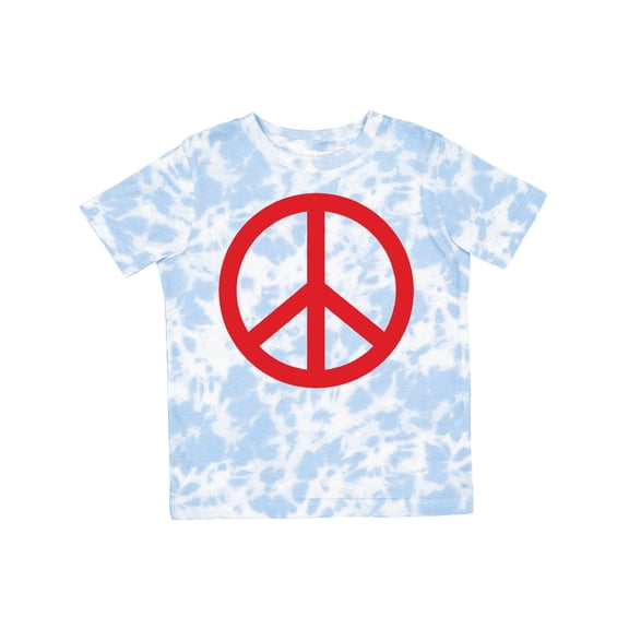 Inktastic Fun Red Peace Sign Boys or Girls Toddler T-Shirt