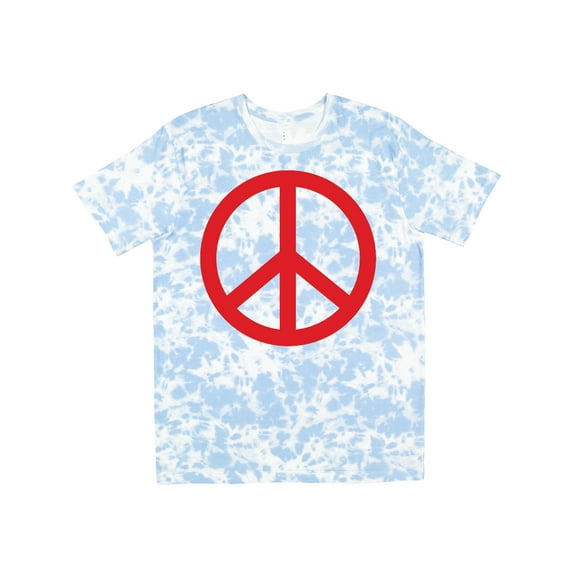 Inktastic Fun Red Peace Sign T-Shirt