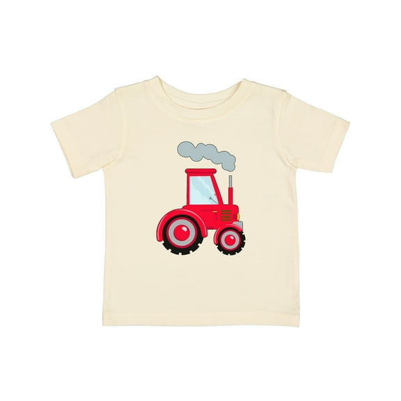 Inktastic Fun Red Tractor Boys or Girls Baby T-Shirt