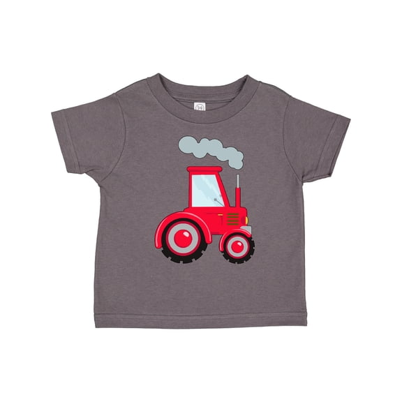 Inktastic Fun Red Tractor Boys or Girls Toddler T-Shirt