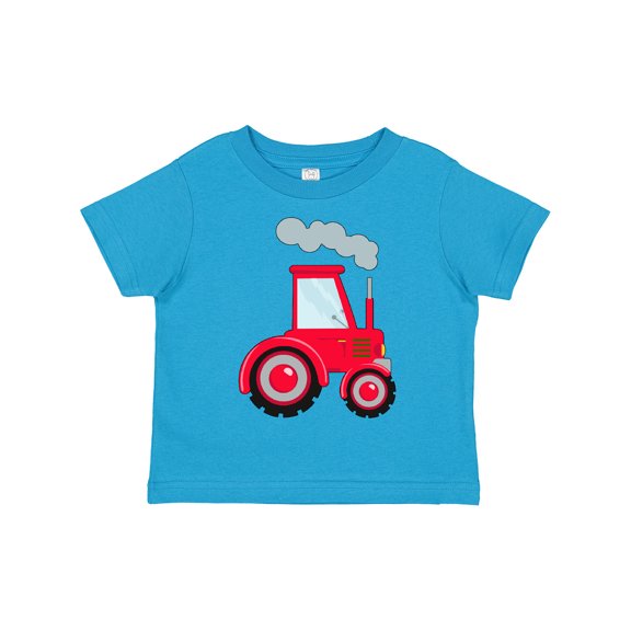 Inktastic Fun Red Tractor Boys or Girls Toddler T-Shirt