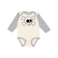 thumbnail image 1 of Inktastic Fun Skull And Crossbones Boys or Girls Long Sleeve Baby Bodysuit, 1 of 5