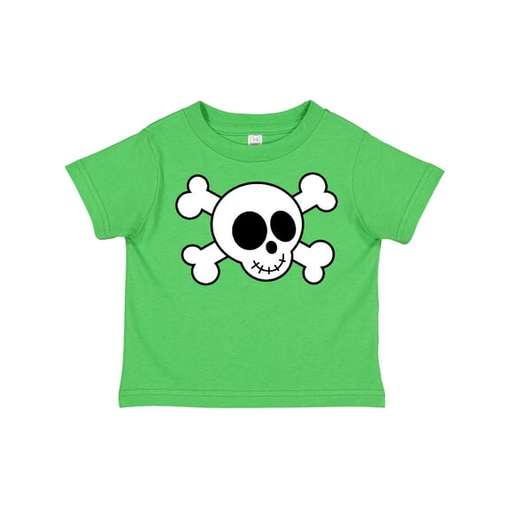 Inktastic Fun Skull and Crossbones Boys or Girls Toddler T-Shirt