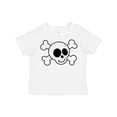 thumbnail image 1 of Inktastic Fun Skull and Crossbones Boys or Girls Toddler T-Shirt, 1 of 5