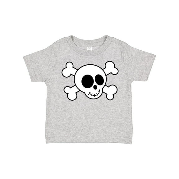 Inktastic Fun Skull and Crossbones Boys or Girls Toddler T-Shirt