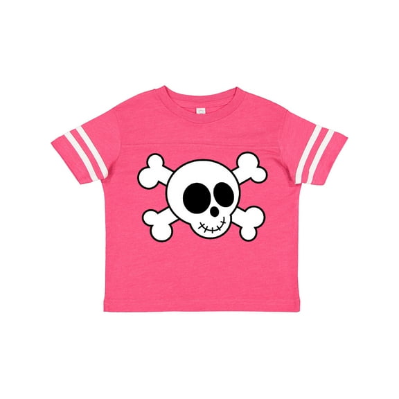 Inktastic Fun Skull and Crossbones Boys or Girls Toddler T-Shirt