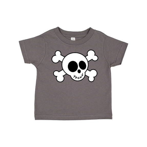 Inktastic Fun Skull and Crossbones Boys or Girls Toddler T-Shirt