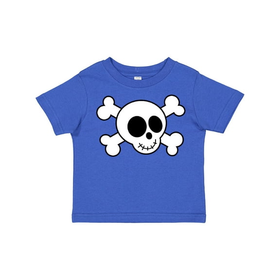 Inktastic Fun Skull and Crossbones Boys or Girls Toddler T-Shirt