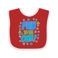 thumbnail image 1 of Inktastic Fun to Be One Birthday Boys Baby Bib, 1 of 4