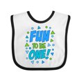 thumbnail image 1 of Inktastic Fun to Be One Birthday Boys Baby Bib, 1 of 4