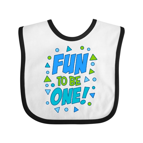 Inktastic Fun to Be One Birthday Boys Baby Bib