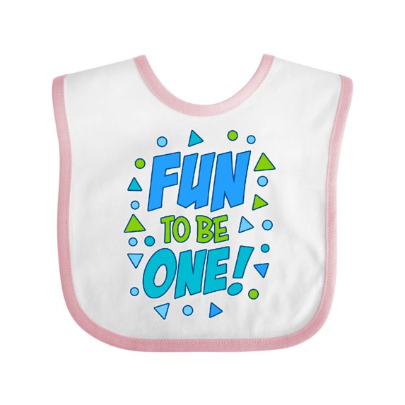Inktastic Fun to Be One Birthday Boys Baby Bib