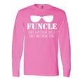 thumbnail image 1 of Inktastic Funcle Like a Regular Uncle Only Way More Fun Long Sleeve T-Shirt, 1 of 5
